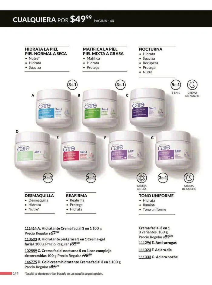 Catálogo de Avon COSMÉTICOS C10 15 de mayo al 19 de junio 2024 - Pagina 144