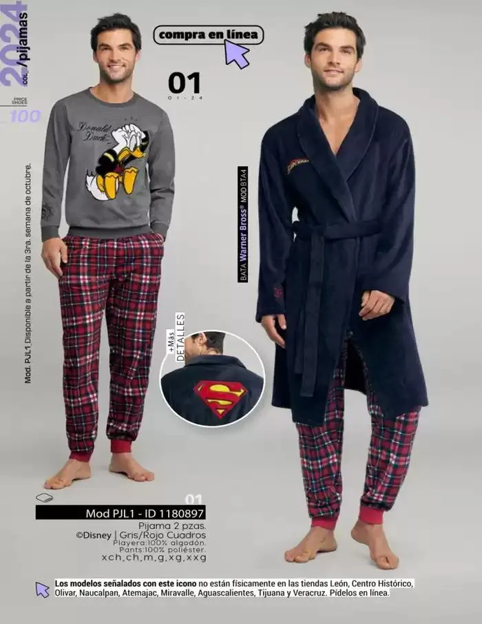 Catálogo de PIJAMAS | OTO-INV | 2024 | 1E 31 de octubre al 31 de enero 2025 - Pagina 102