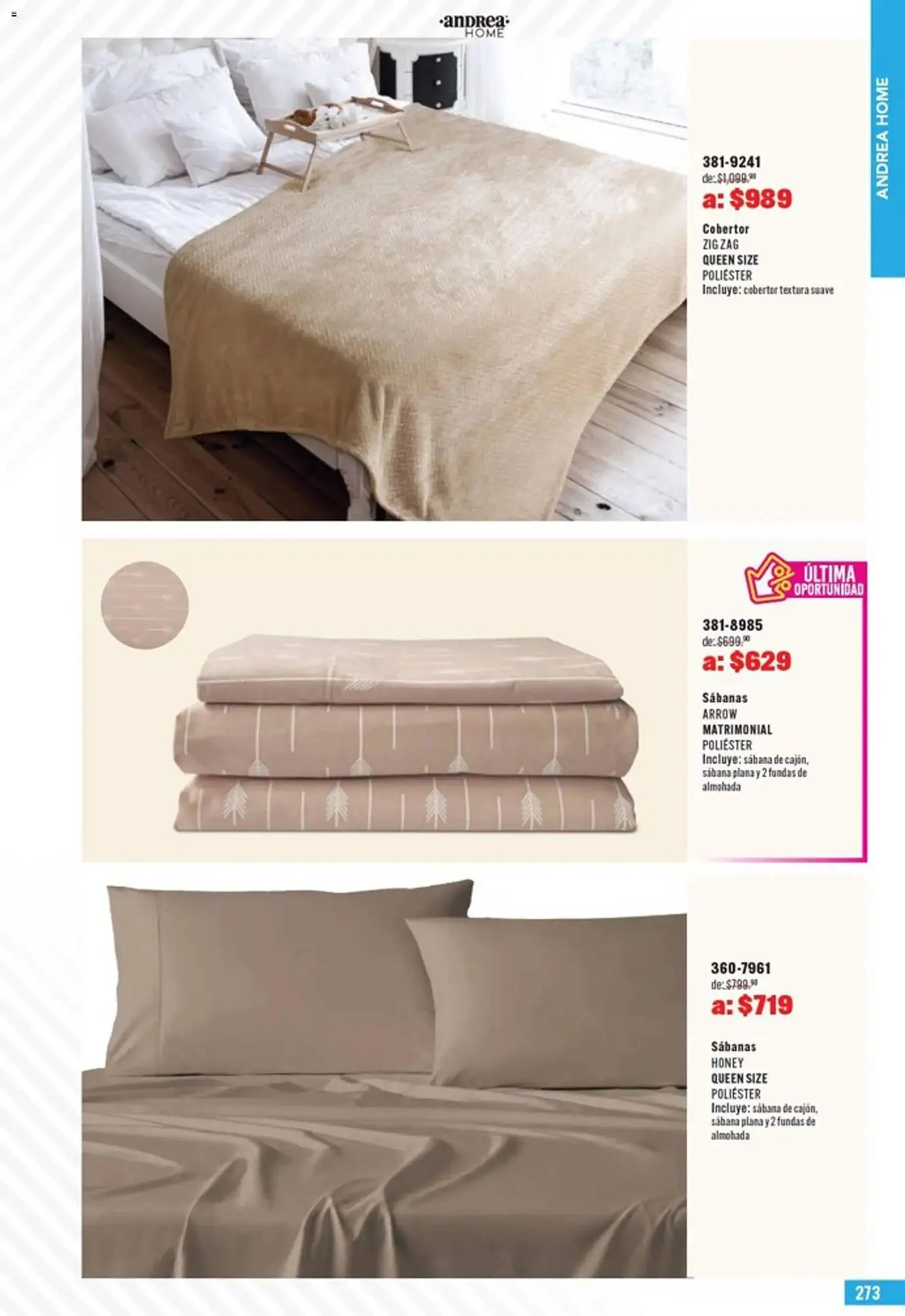 Catálogo de Catálogo Andrea 5 de abril al 2 de mayo 2026 - Pagina 273