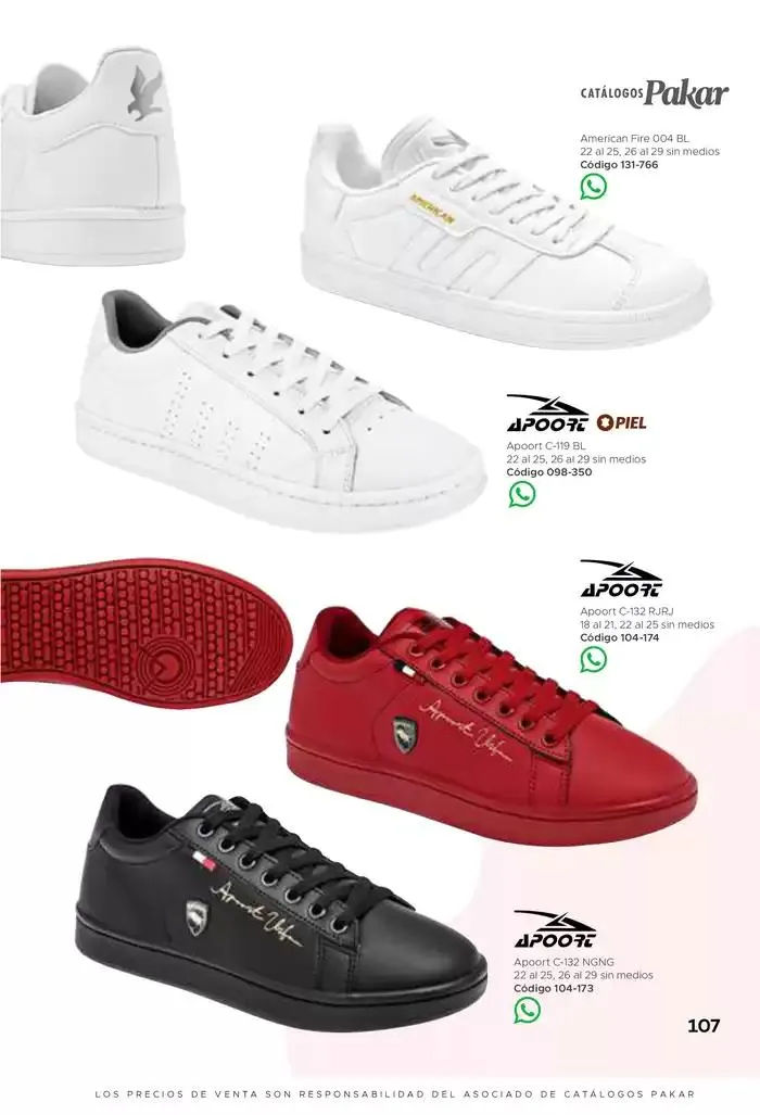 Catálogo de Pakar Casual 31 de enero al 31 de agosto 2025 - Pagina 107