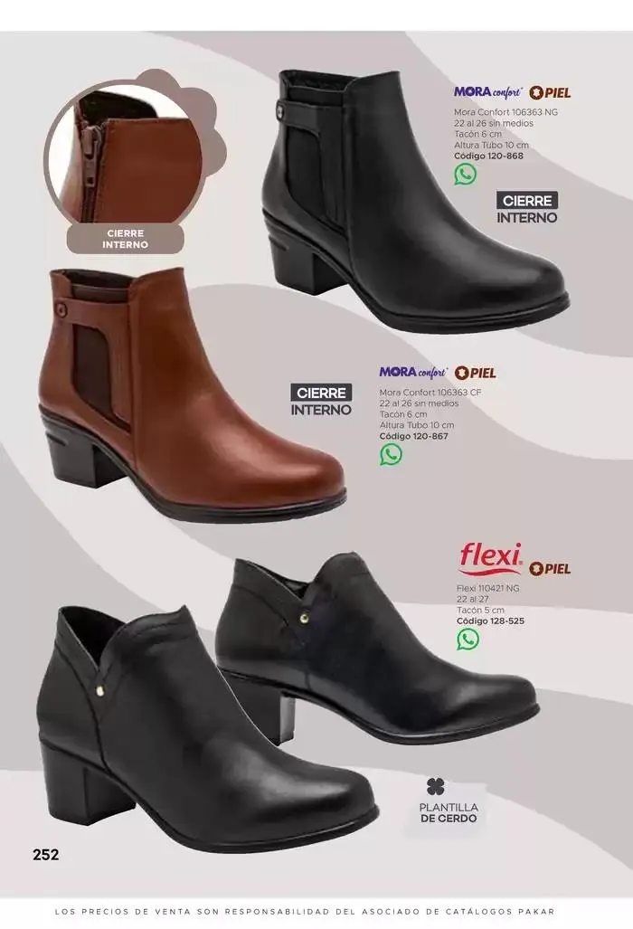 Catálogo de Pakar Mujer 31 de enero al 31 de agosto 2025 - Pagina 252