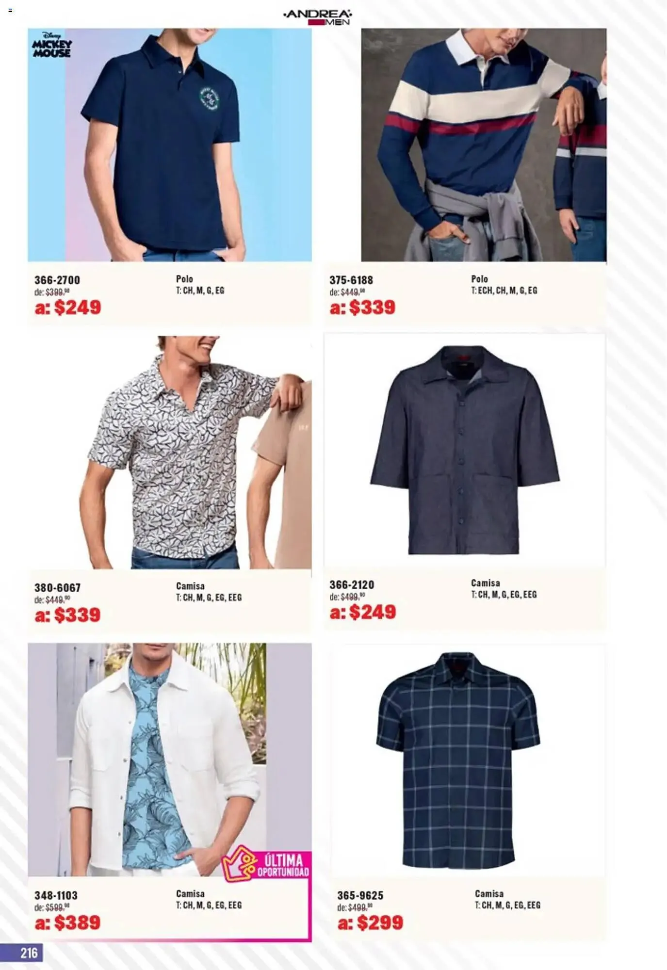 Catálogo de Catálogo Andrea 5 de abril al 2 de mayo 2026 - Pagina 216