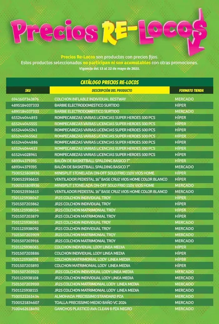Catálogo de Catálogo Re Locos Híper Nacional 19 de mayo al 22 de mayo 2025 - Pagina 14