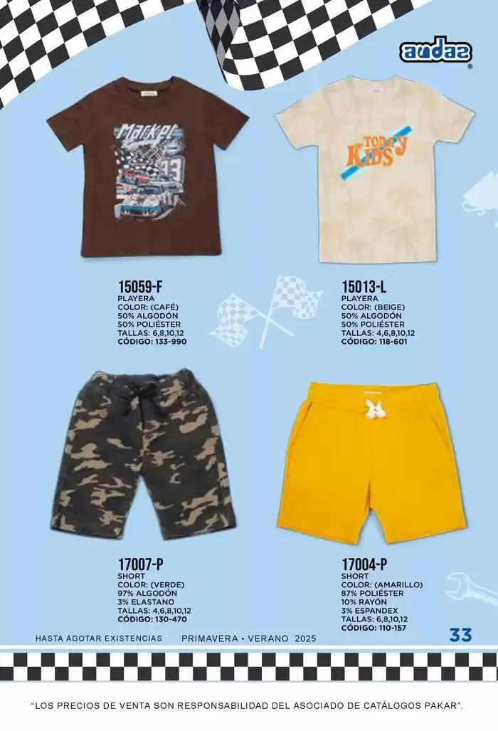 Catálogo de Pakar Audaz 31 de enero al 31 de agosto 2025 - Pagina 33