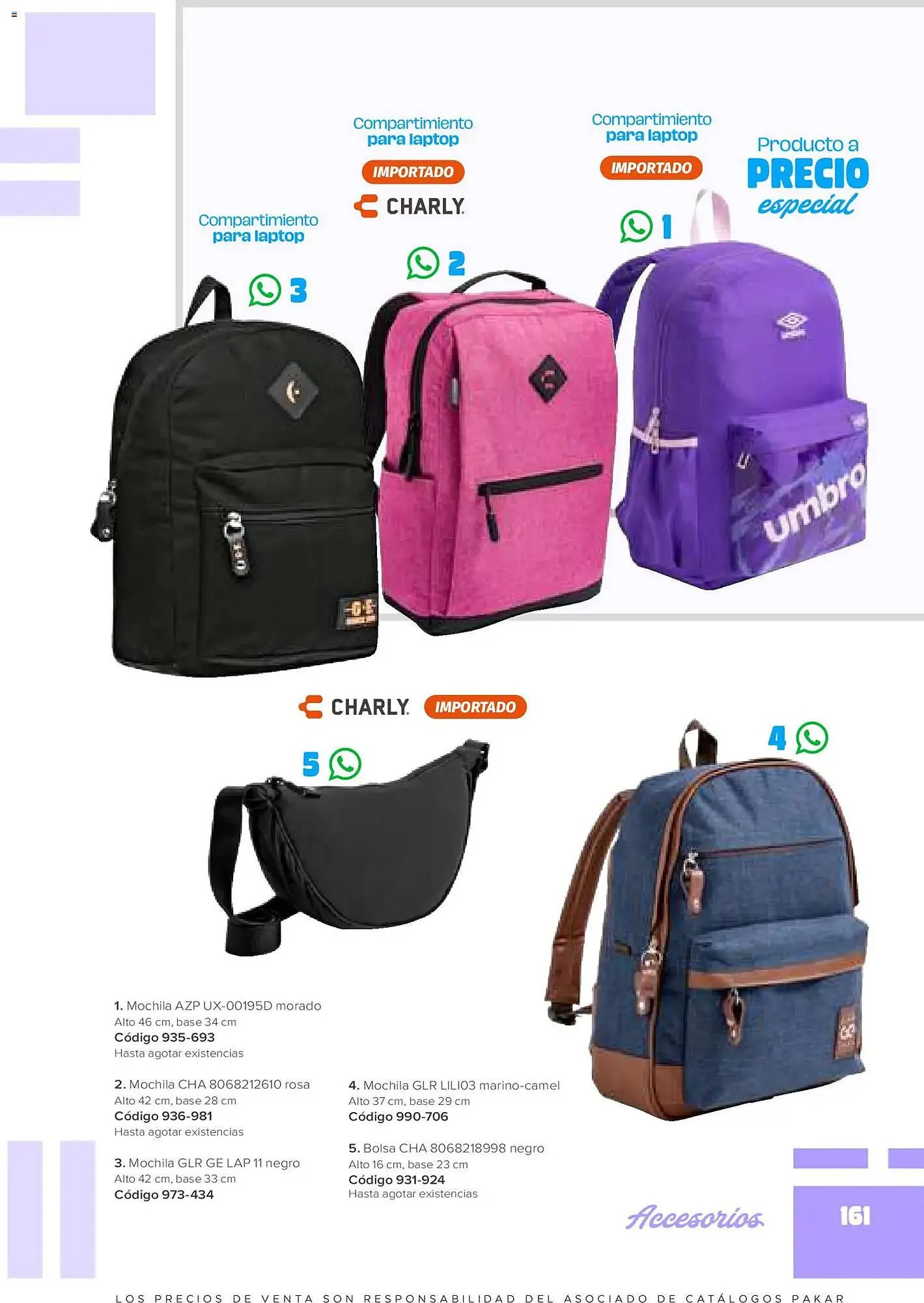 Catálogo de Catálogo SC Pakar 30 de enero al 1 de julio 2026 - Pagina 161