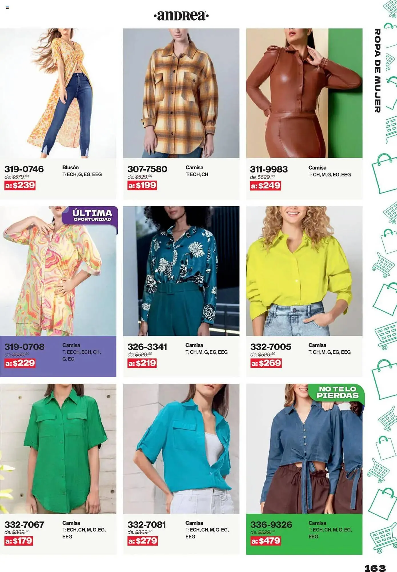 Catálogo de Catálogo Andrea 10 de agosto al 2 de noviembre 2025 - Pagina 163