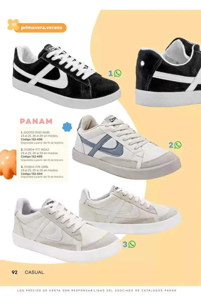 Catálogo de Pakar Casual 31 de enero al 31 de agosto 2025 - Pagina 92