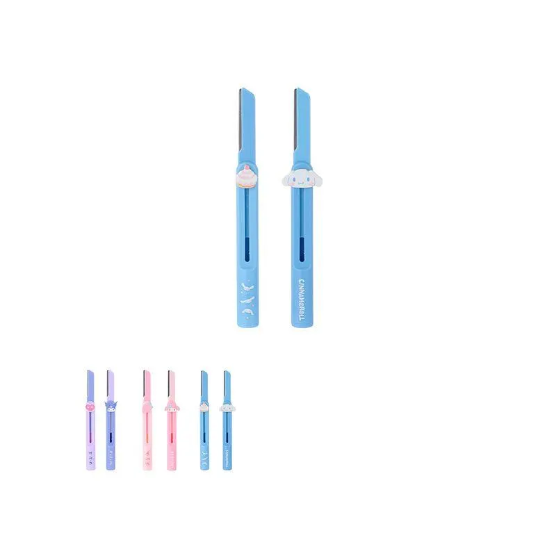Set Perfiladores Para Cejas Sanrio Retractiles Sintéticos 2 Piezas