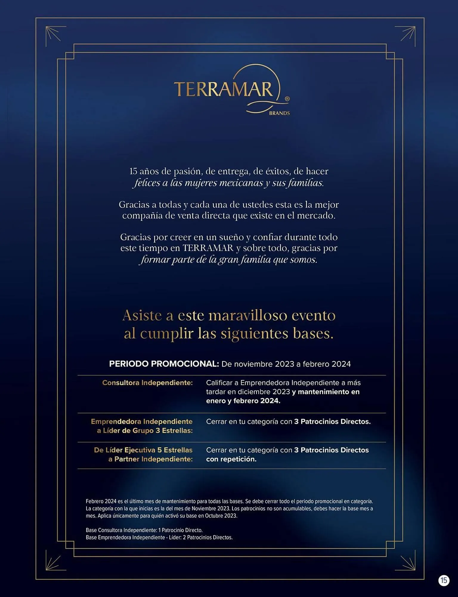 Catálogo de Catálogo Terramar Brands 4 de diciembre al 31 de diciembre 2023 - Pagina 15
