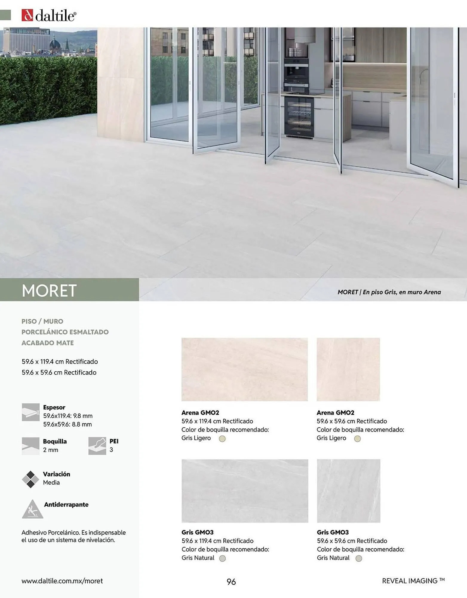 Catálogo de Catálogo Daltile 13 de enero al 31 de diciembre 2026 - Pagina 96