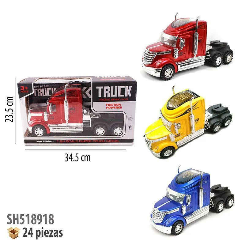 TRAILER FRICCION CON LUZ Y SONIDO.