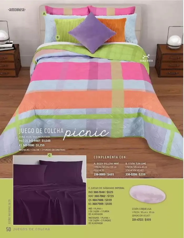 Catálogo de ANDREA - ANDREA HOME 26 de agosto al 25 de enero 2025 - Pagina 80