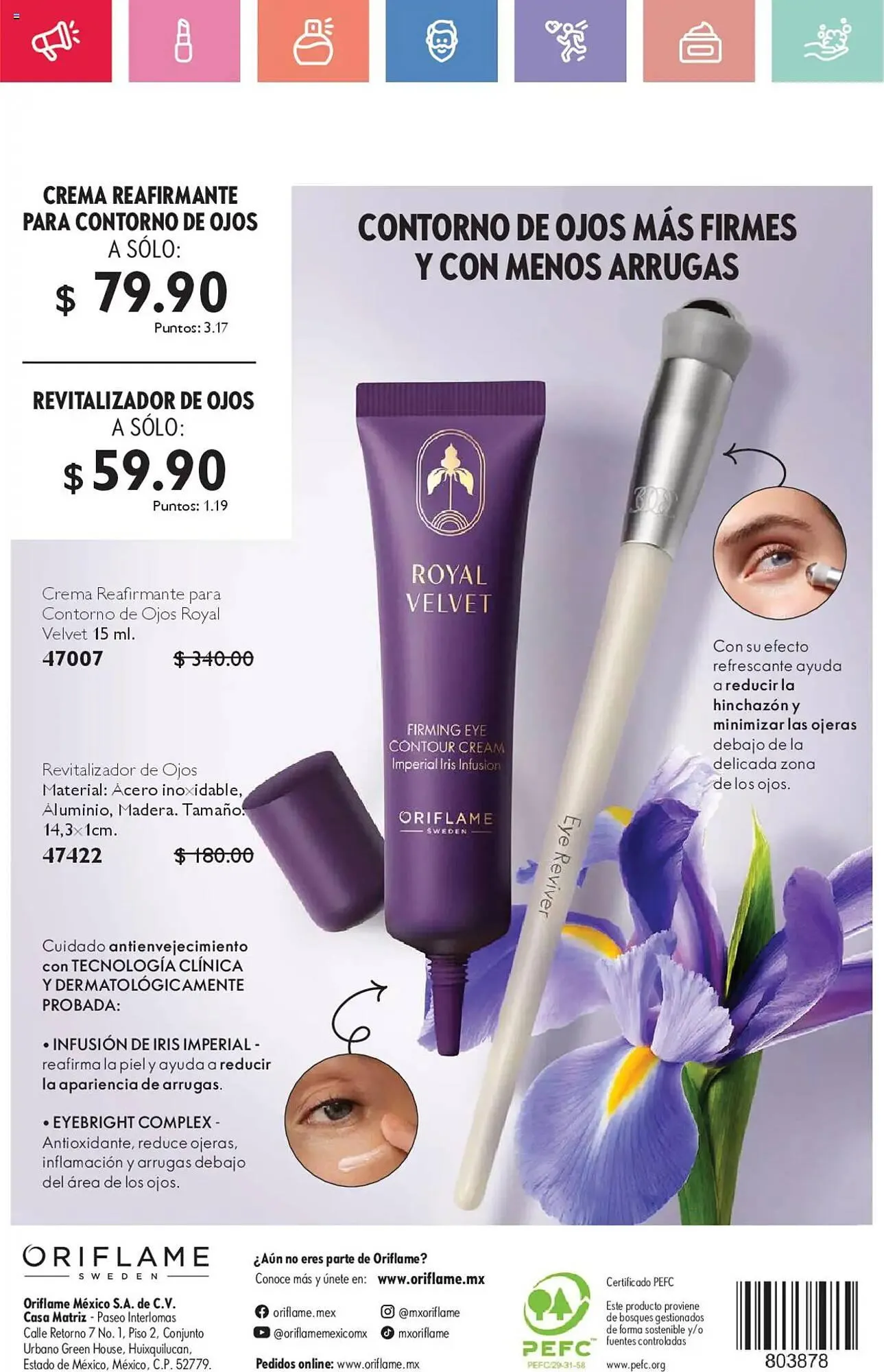 Catálogo de Catálogo Oriflame 22 de marzo al 11 de abril 2025 - Pagina 264