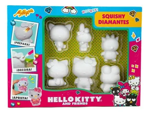 Hello Kitty Skuishy Diamantes