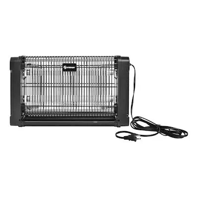 EXTERMINADOR ELÉCTRICO DE INSECTOS VOLADORES 1800 A 4000 VCD NEGRO STEREN