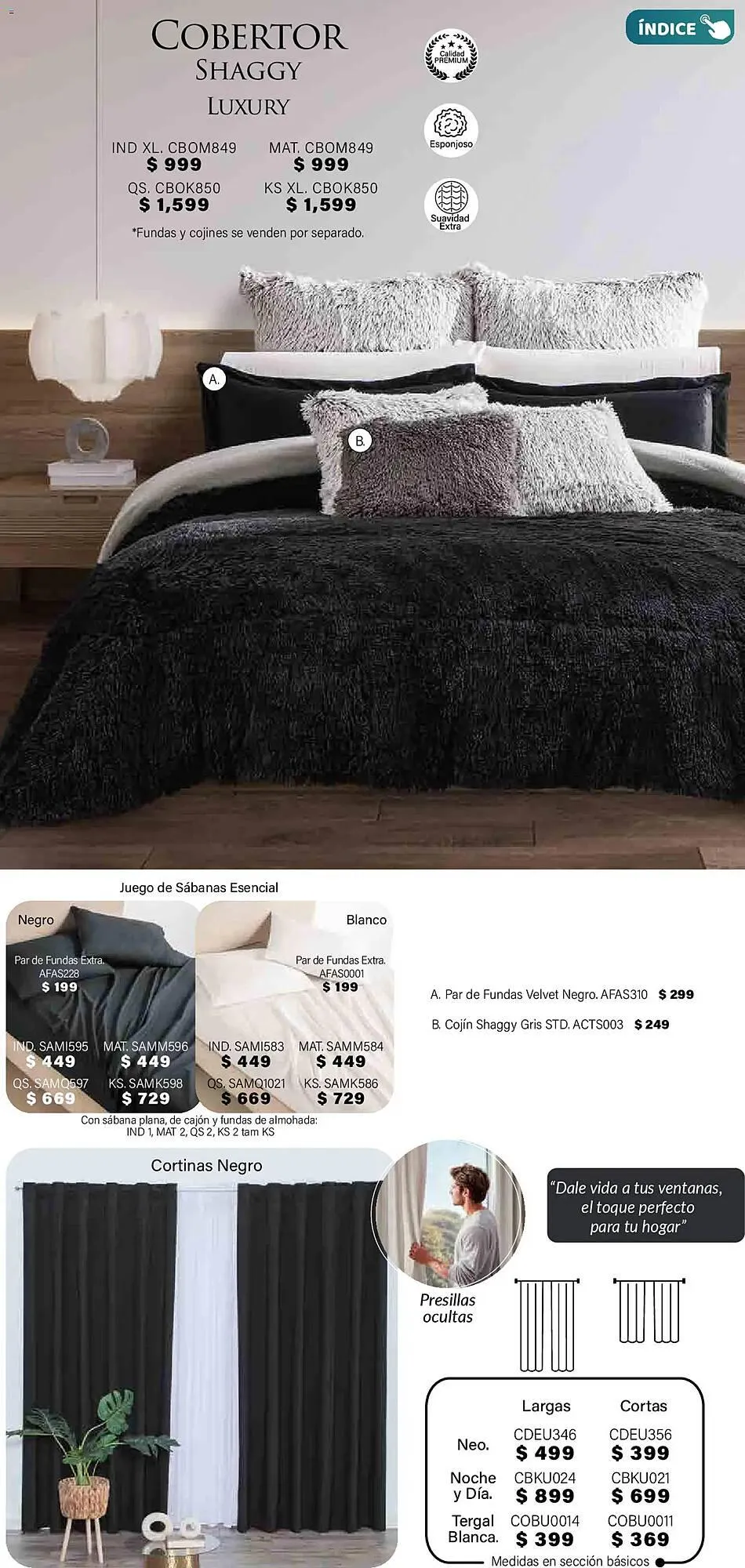 Catálogo de Catálogo Colchas Concord 1 de noviembre al 1 de febrero 2026 - Pagina 341