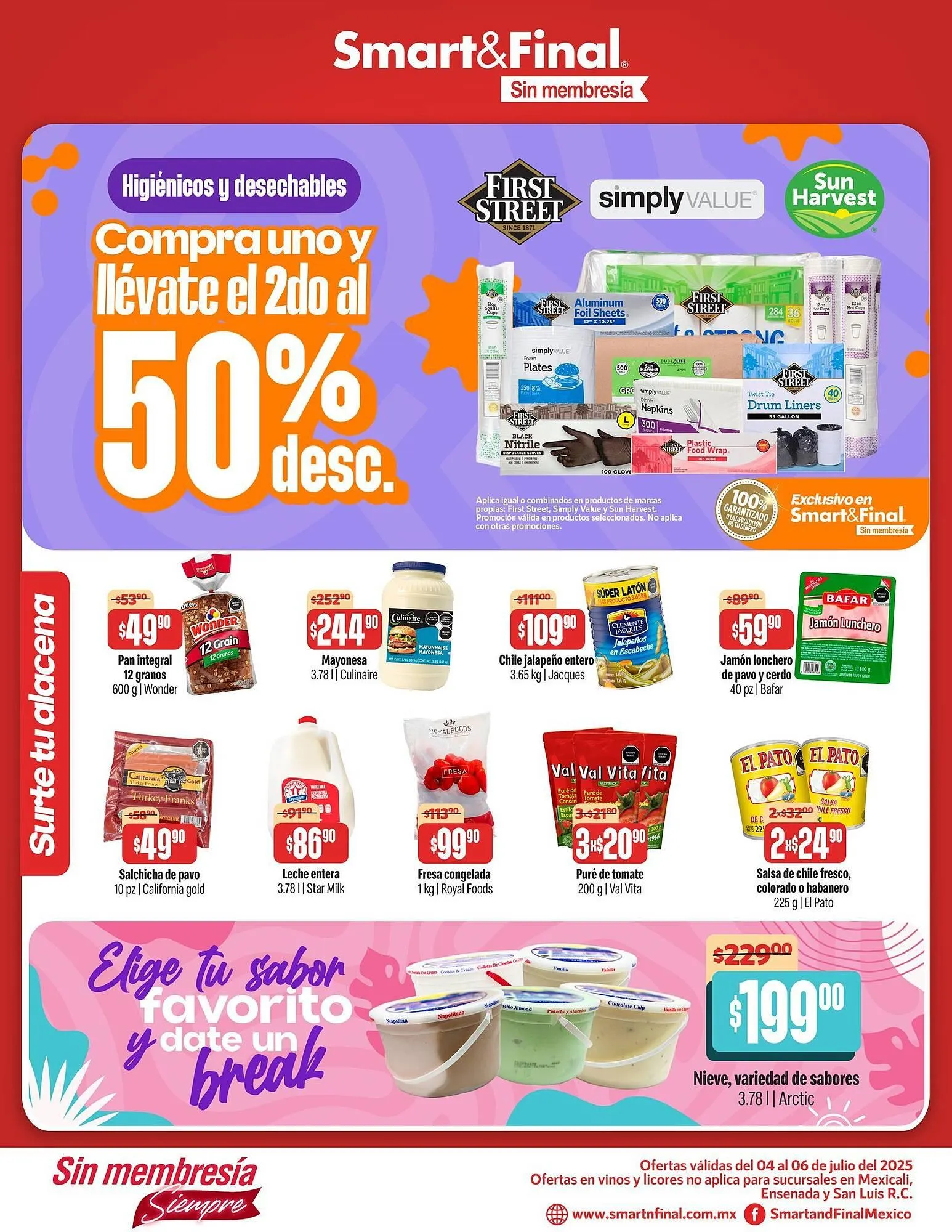 Catálogo de Catálogo Smart & Final 4 de julio al 6 de julio 2025 - Pagina 2