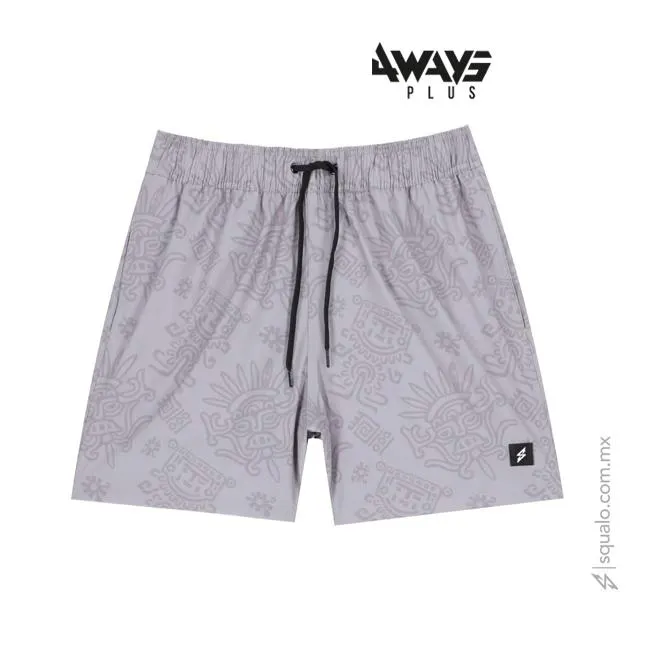 Traje de baño Volley Corto Vcbasix Gris