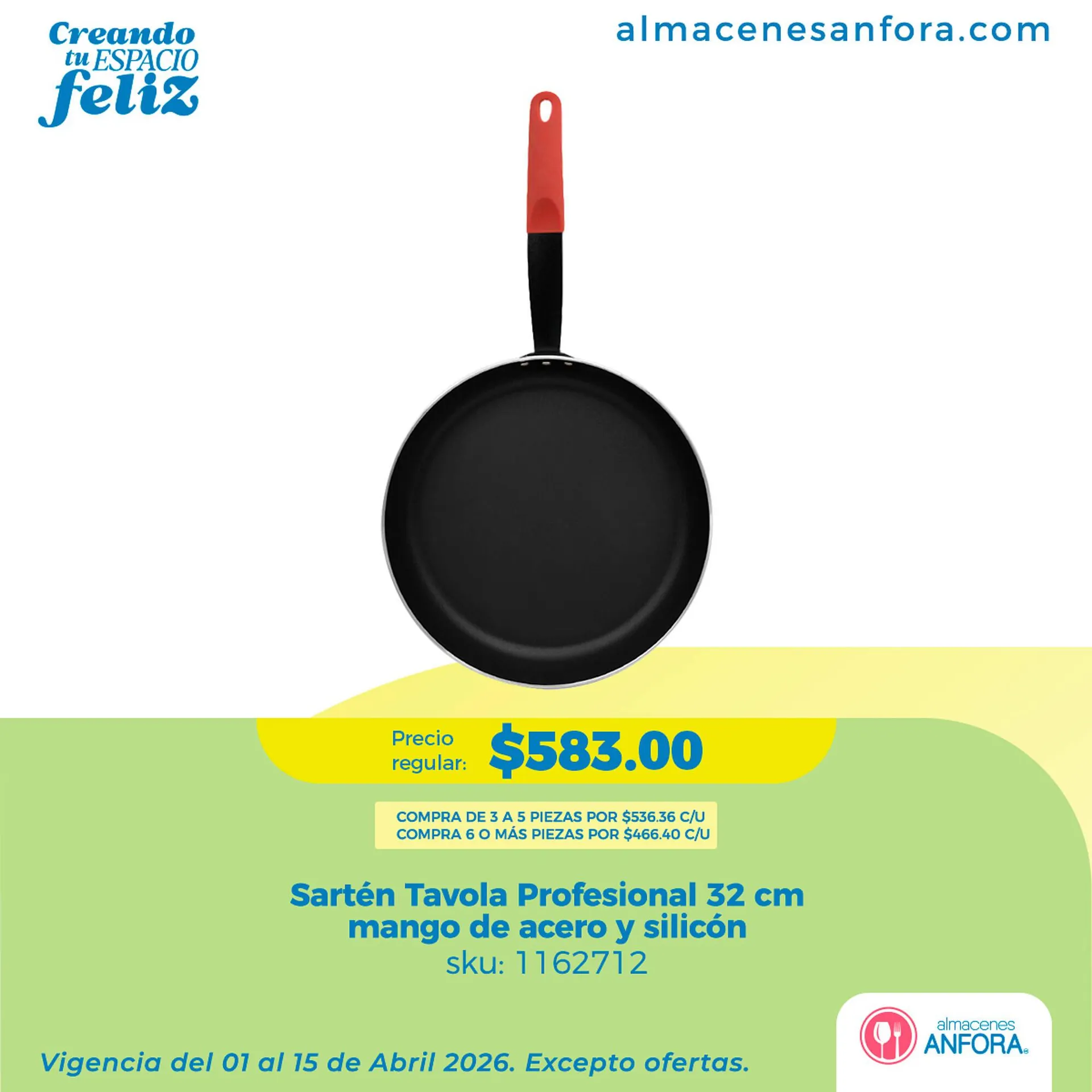 Catálogo de Catálogo Almacenes Anfora 2 de abril al 15 de abril 2026 - Pagina 1