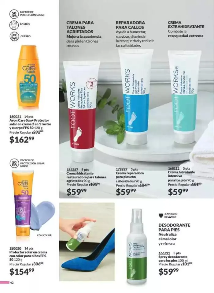 Catálogo de Revista Avon Natura Ciclo 5 2025 1 de mayo al 31 de mayo 2025 - Pagina 42
