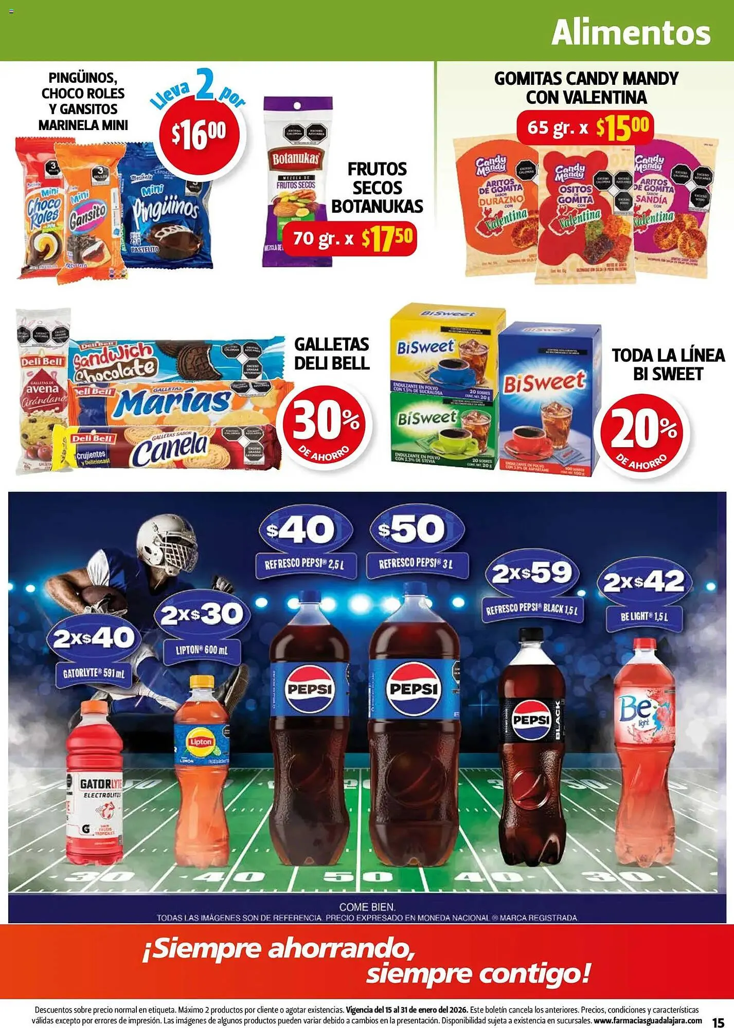 Catálogo de Folleto Farmacias Guadalajara 15 de enero al 31 de enero 2026 - Pagina 15