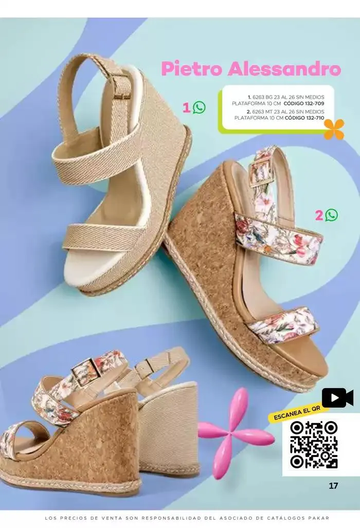 Catálogo de Pakar Sandalia 31 de enero al 31 de mayo 2025 - Pagina 17