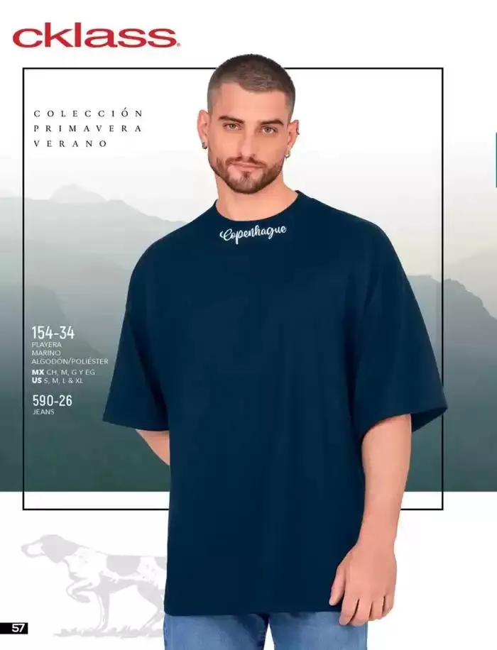 Catálogo de Catálogo Cklass Ropa Caballero Primavera Verano 2025 8 de enero al 30 de junio 2025 - Pagina 62