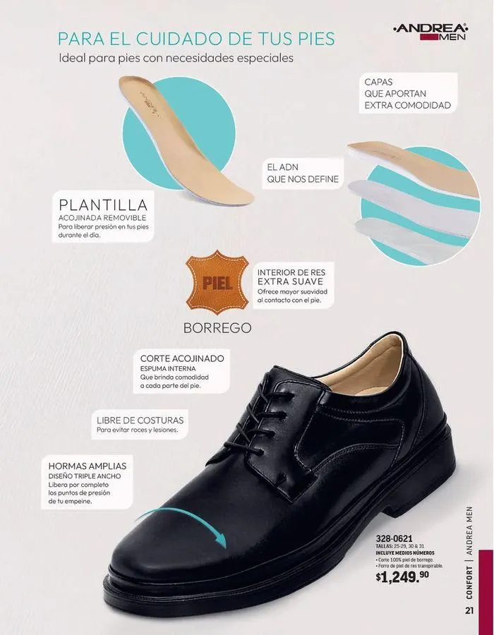 Catálogo de ANDREA - CALZADO CABALLERO 26 de agosto al 25 de enero 2025 - Pagina 109