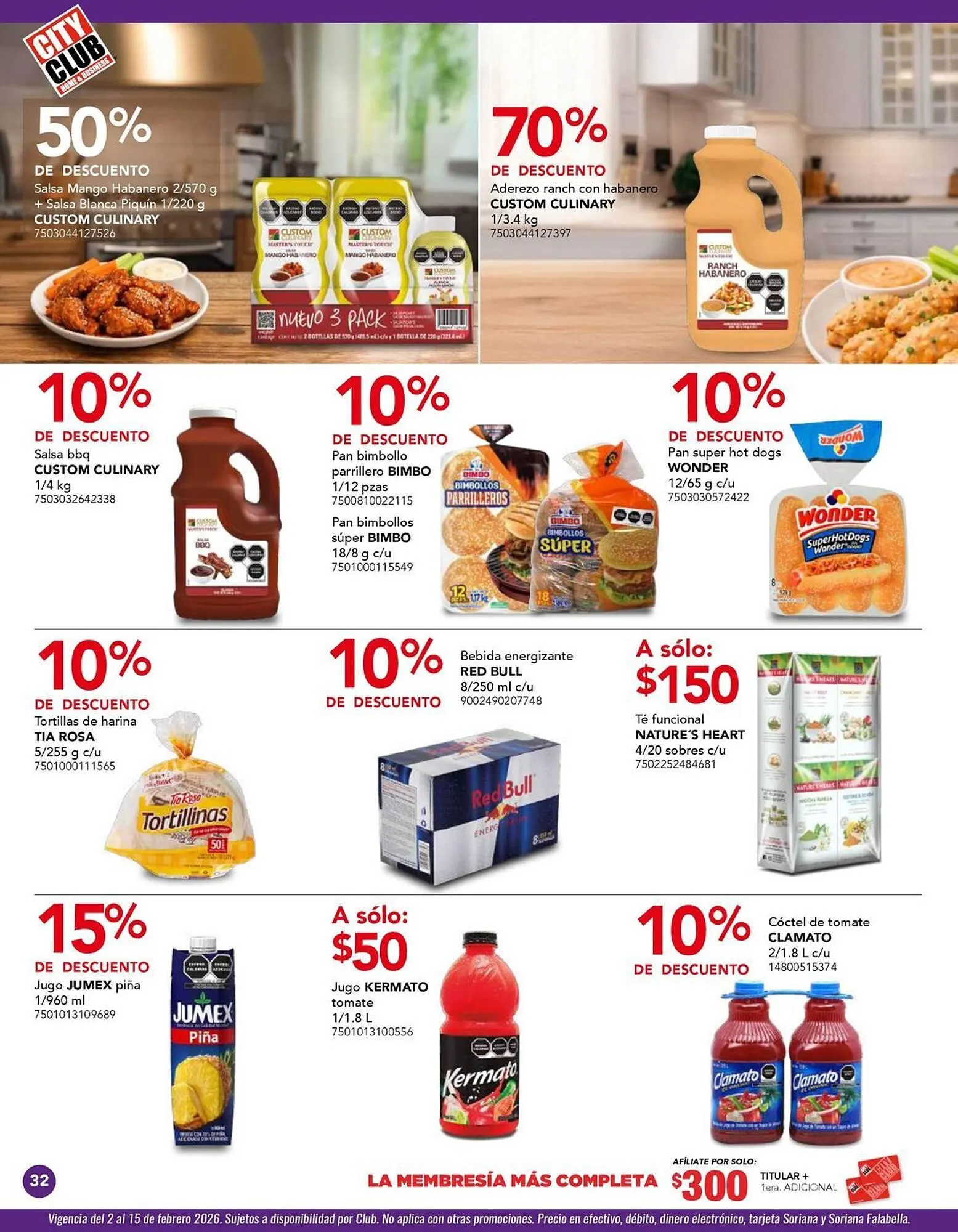 Catálogo de Catálogo City Club 2 de febrero al 1 de marzo 2026 - Pagina 32