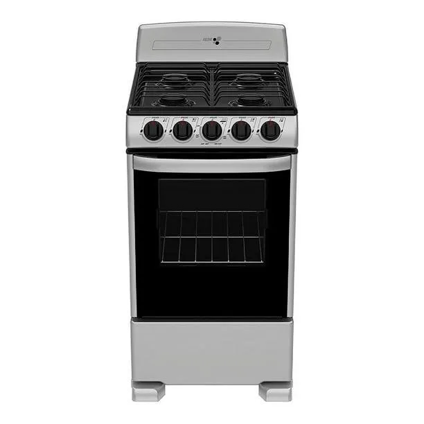 Estufa a Gas IEM 19 Pulgadas Plata Mercury