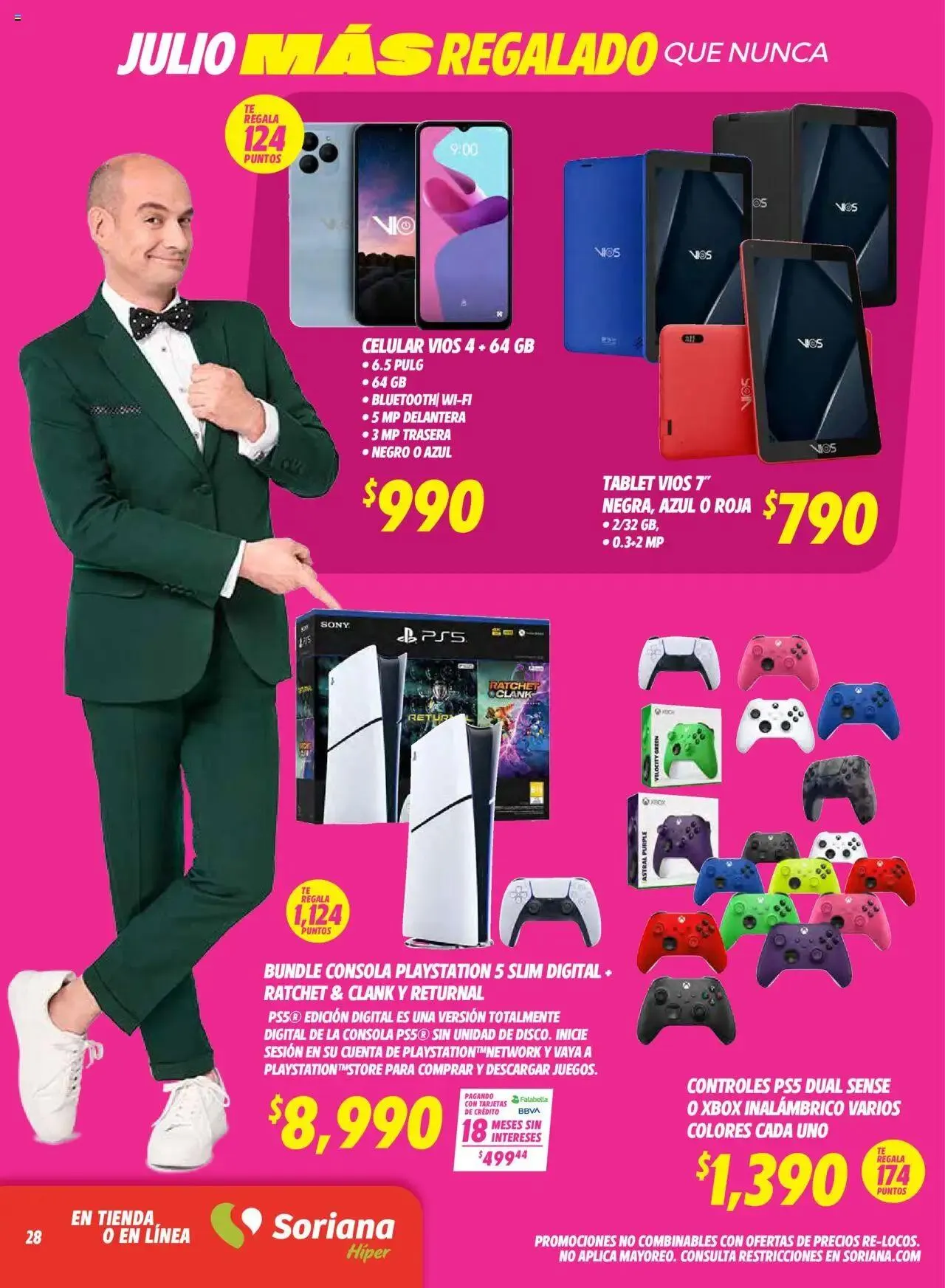 Catálogo de Soriana - Julio Regalado Híper Nacional 23 de mayo al 29 de mayo 2025 - Pagina 28