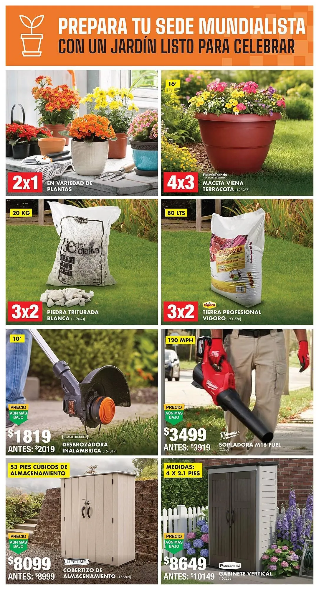 Catálogo de Catálogo The Home Depot 12 de marzo al 11 de abril 2026 - Pagina 8