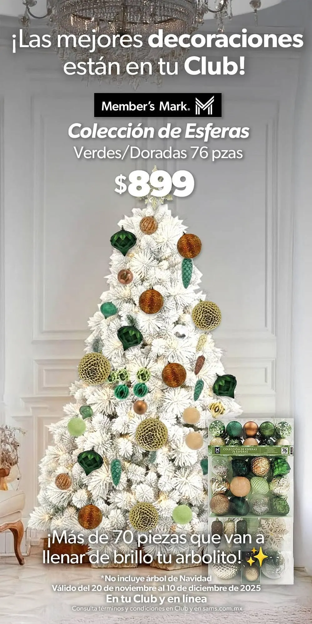 Catálogo de Catálogo Sam's Club 20 de noviembre al 10 de diciembre 2025 - Pagina 1