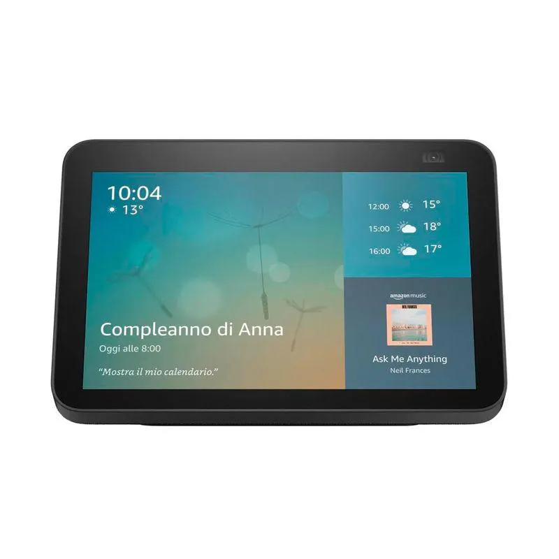 Amazon Echo Show 8 2a Generación con Alexa Negro