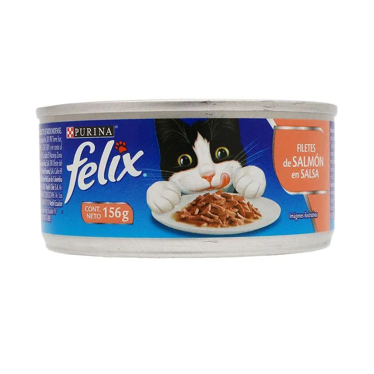 Alimento Felix 156 grs Filetes De Salmon - Felix - 1 pieza