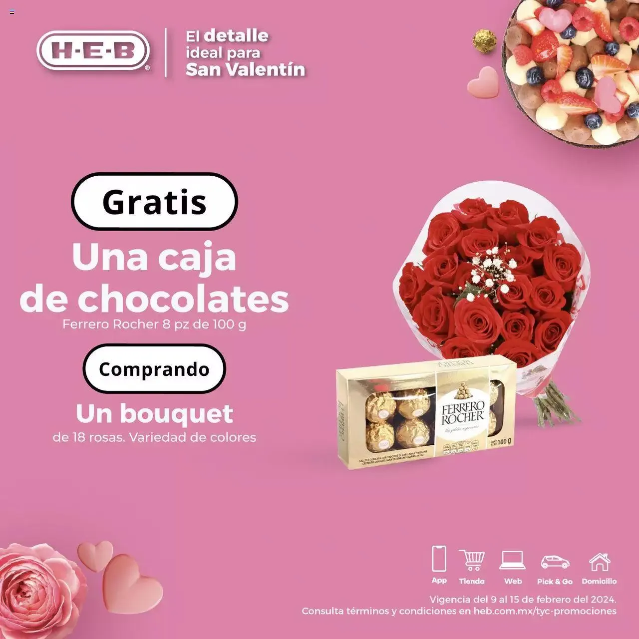 Catálogo de H-E-B promociones San Valentín 9 de febrero al 15 de febrero 2024 - Pagina 4