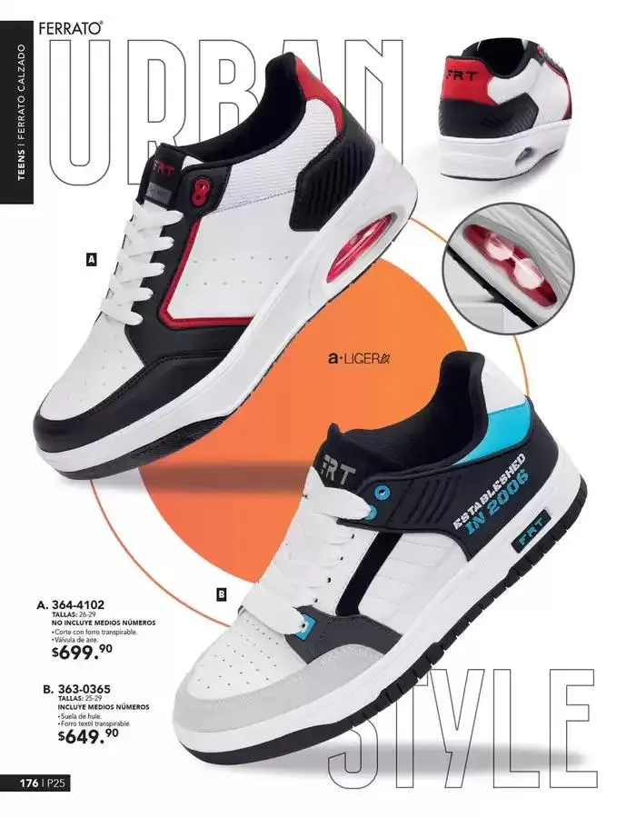 Catálogo de ANDREA | CALZADO CABALLERO 26 de enero al 24 de mayo 2025 - Pagina 176