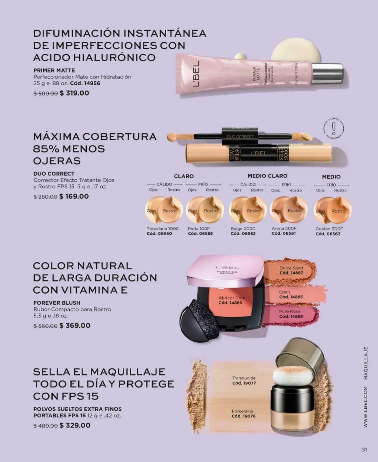 Catálogo de L'Bel Oferta actual 8 de mayo al 31 de mayo 2024 - Pagina 31