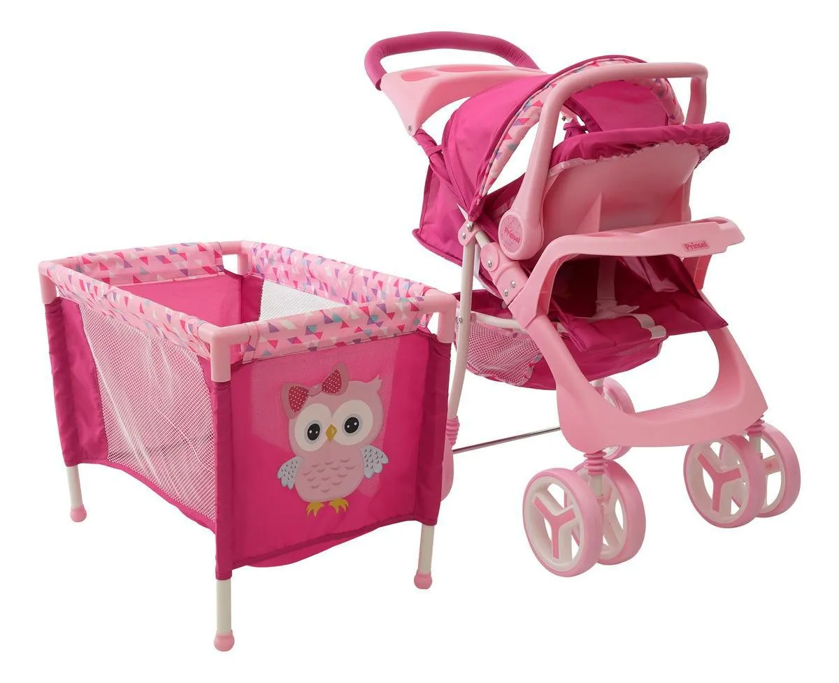 Carriolita Prinsel Tris Doll Búhos