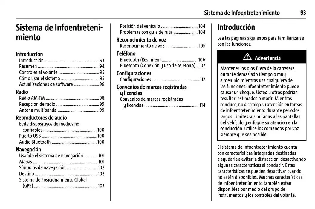 Catálogo de BrightDrop 400 Y BrightDrop 600 Manual del propietario 22 de enero al 31 de diciembre 2025 - Pagina 94