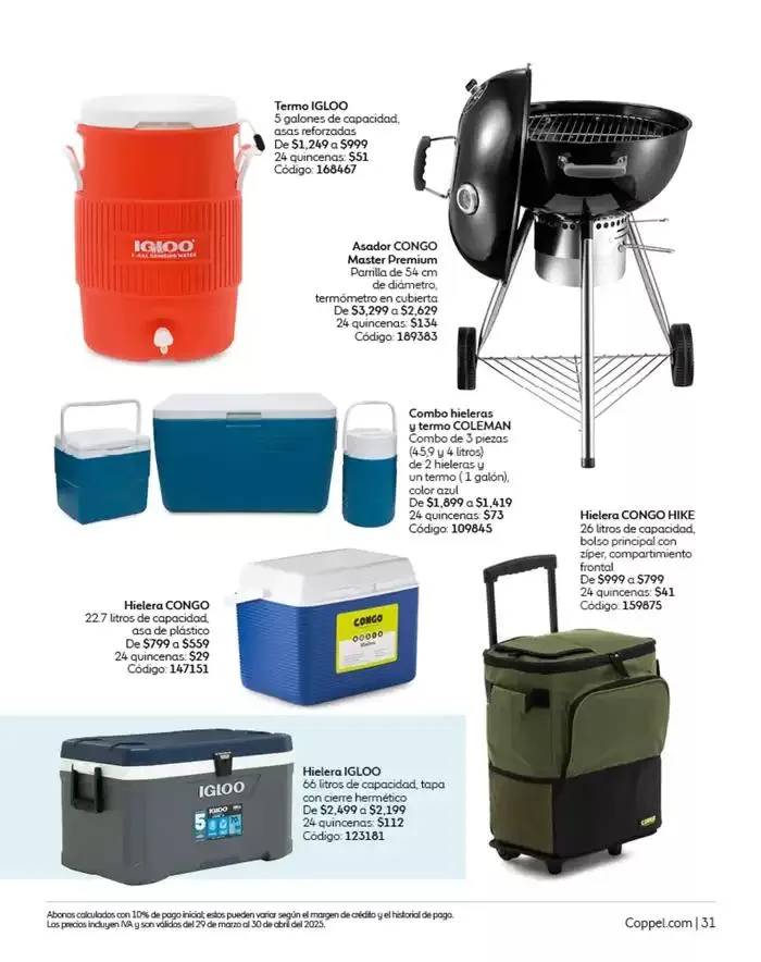 Catálogo de REVISTA MARZO REVISTA VACACIONES SEMANA SANTA 1 de abril al 30 de abril 2025 - Pagina 31