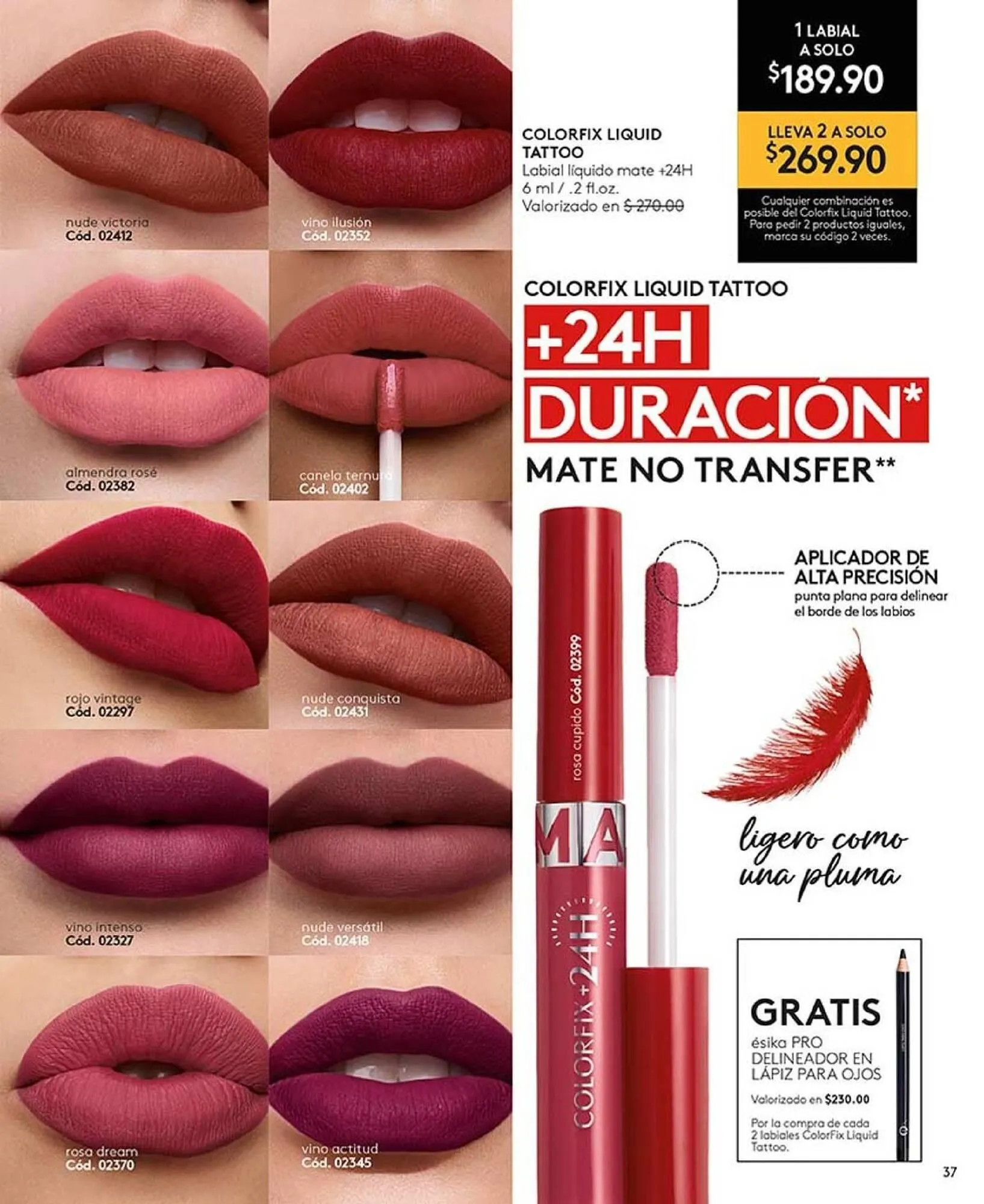 Catálogo de Catálogo Ésika 12 de agosto al 31 de agosto 2025 - Pagina 37