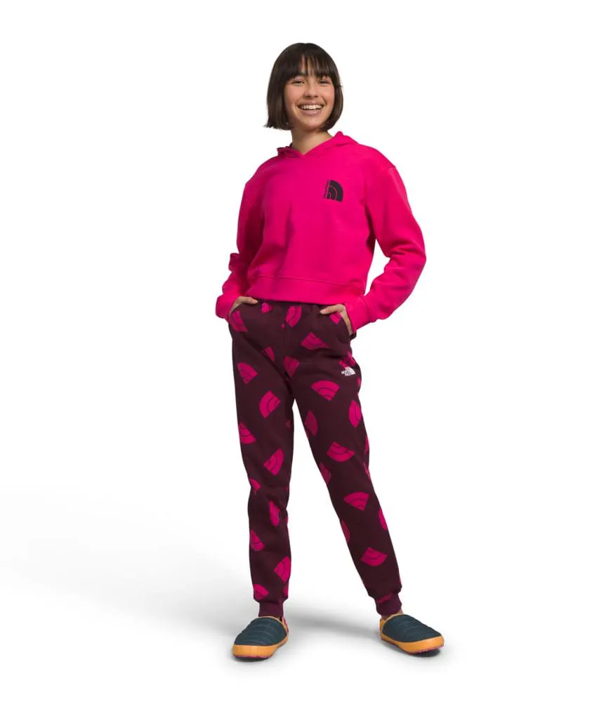 Sudadera Camp Fleece Pullover Infantil Rosa