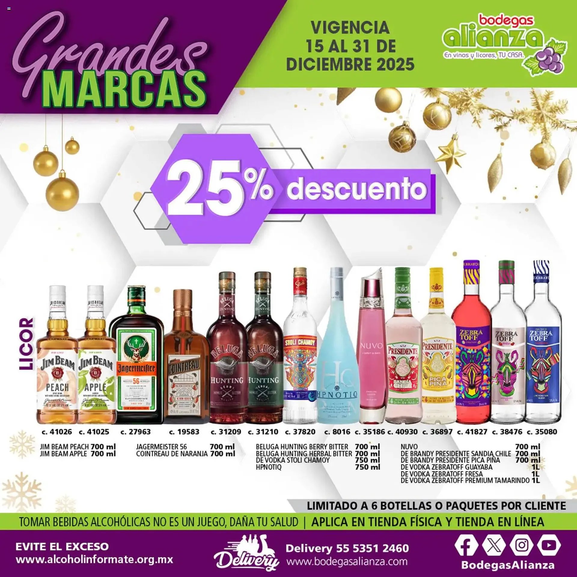 Catálogo de Folleto Bodegas Alianza 16 de diciembre al 31 de diciembre 2025 - Pagina 15