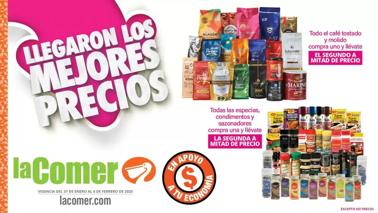 Catálogo de Llegaron los mejores precios 31 de enero al 6 de febrero 2025 - Pagina 1