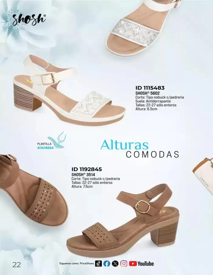 Catálogo de SANDALIAS | CONFORT | 2025 | 1E 11 de marzo al 31 de agosto 2025 - Pagina 22