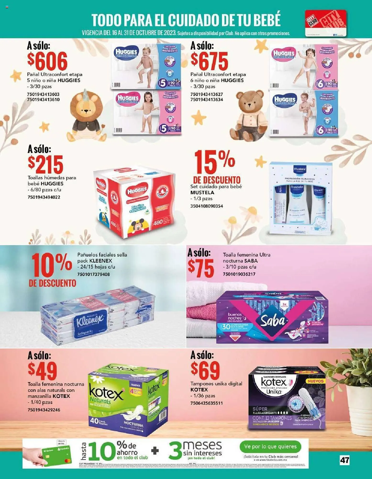 Catálogo de Catálogo City Club 2 de octubre al 31 de octubre 2023 - Pagina 47