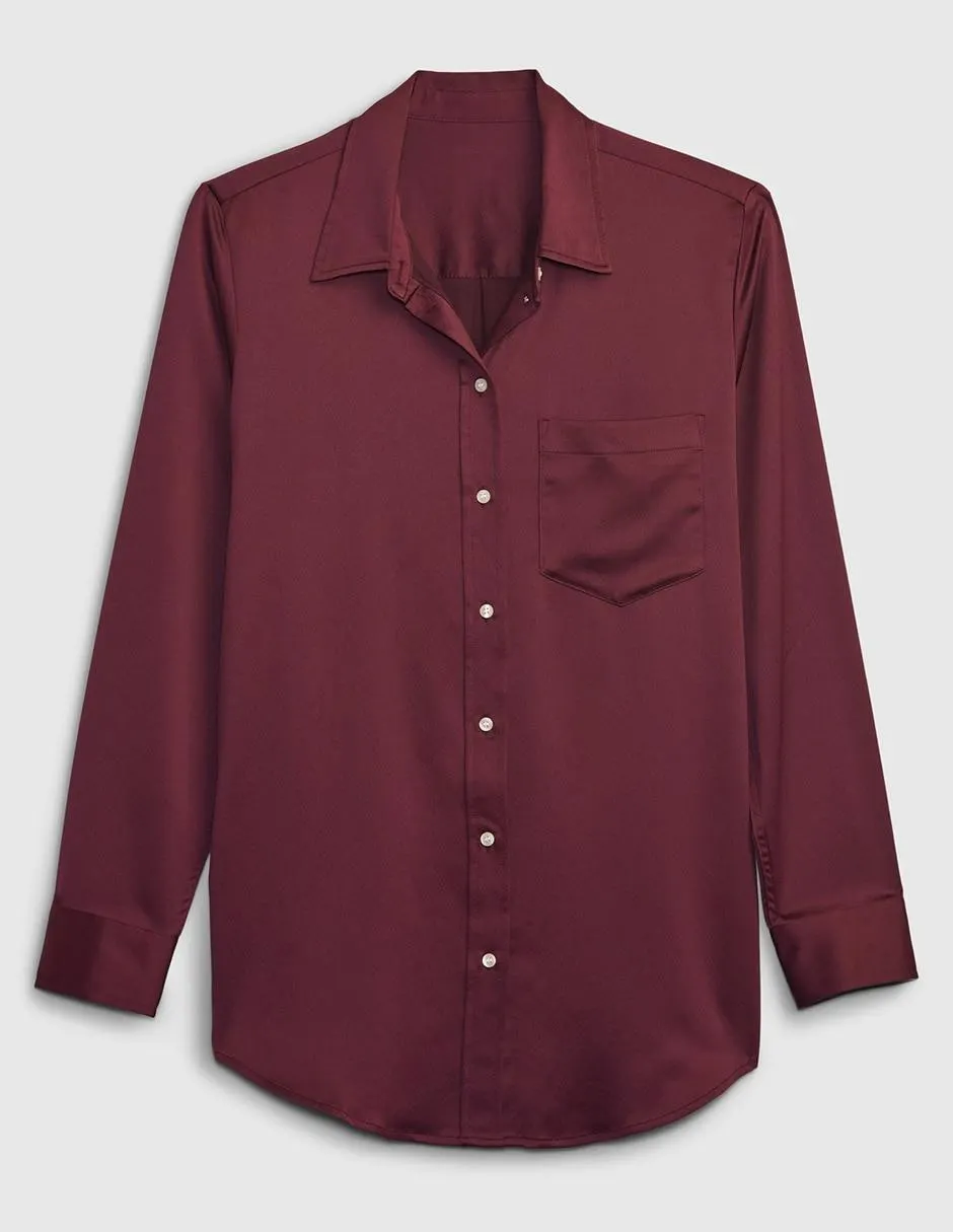 Camisa manga larga para mujer