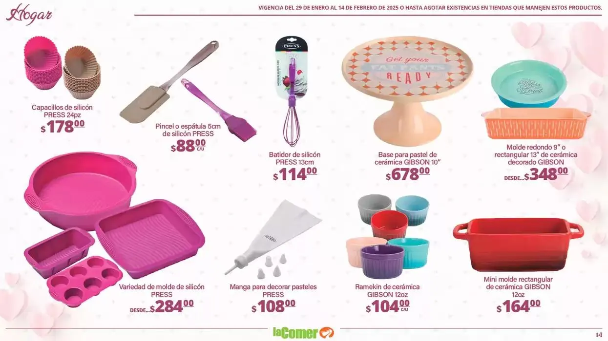 Catálogo de La Comer especial San Valentín 29 de enero al 14 de febrero 2025 - Pagina 14