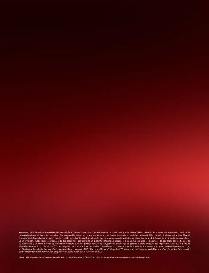 Catálogo de AMG EQS 53 4MATIC 27 de febrero al 30 de junio 2024 - Pagina 29